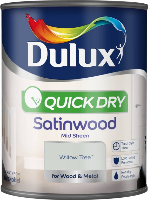 Dulux Quick Dry Satinwood 750ml