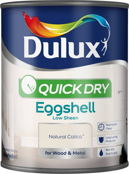 Dulux Cáscara De Huevo De Secado Rápido 750ml Calicó Natural