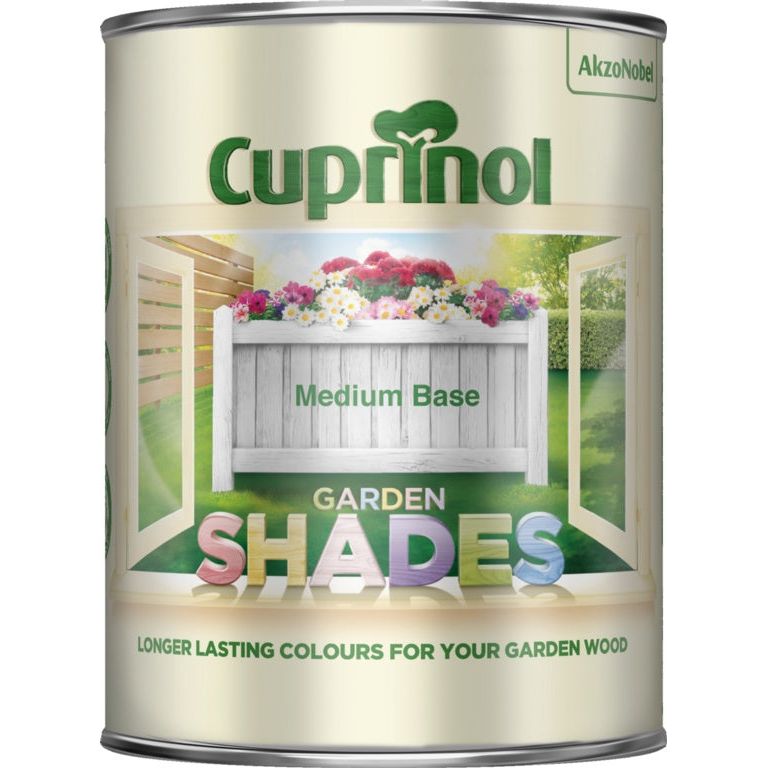 Cuprinol Garden Shades 1L Medium Base