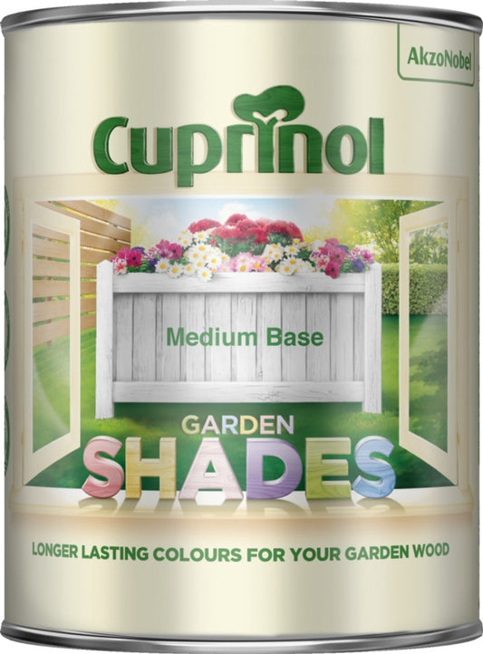 Cuprinol Garden Shades 1L Medium Base