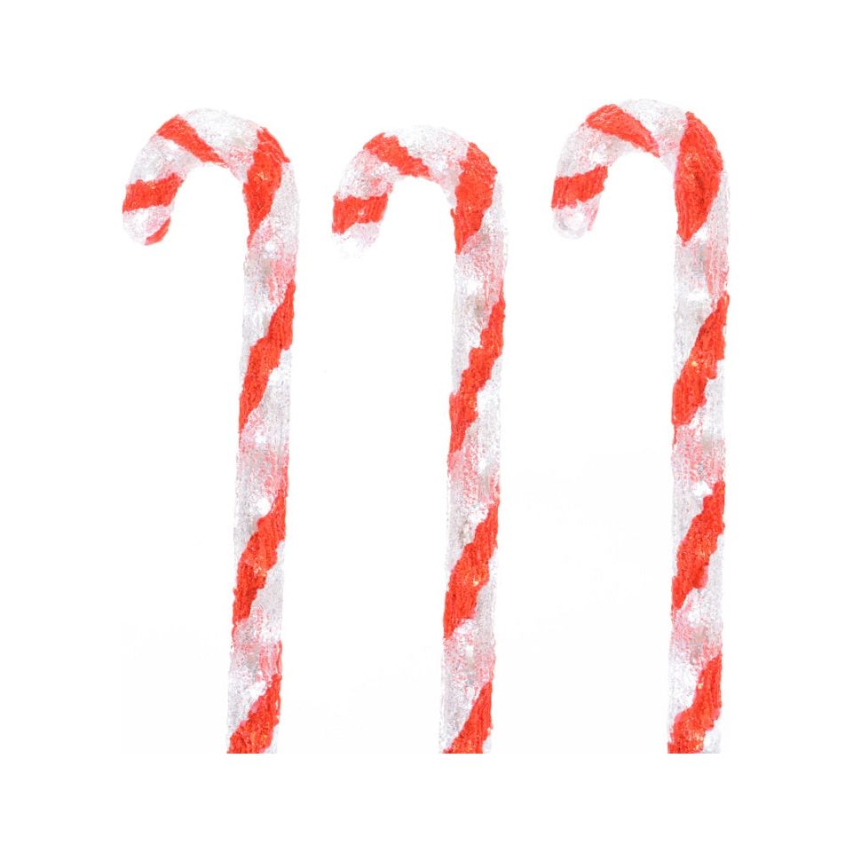 Kaemingk Outdoor LED Acrylic Candy Canes