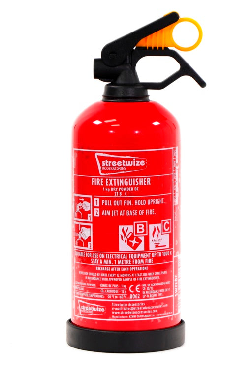 Streetwize BC Fire Extinguisher-No Gauge