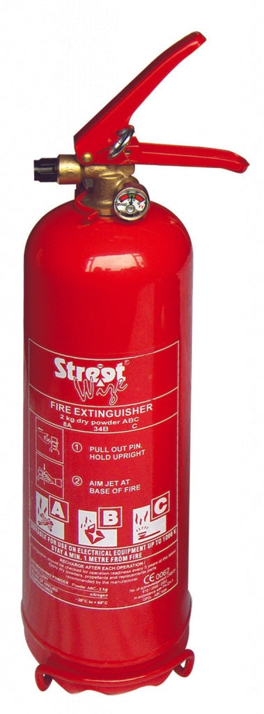 Streetwize ABC Fire Extinguisher With Gauge