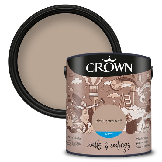 Crown Walls & Ceilings Matt  2.5L