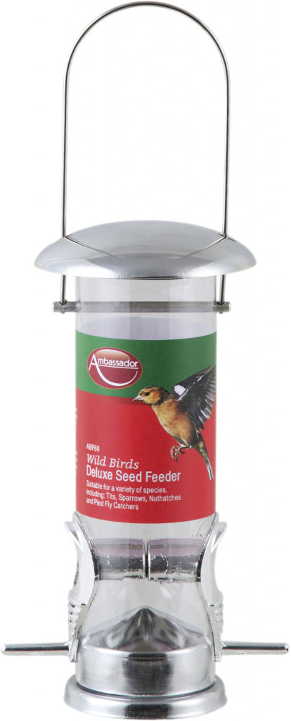 Ambassador Wild Birds Deluxe Seed Feeder