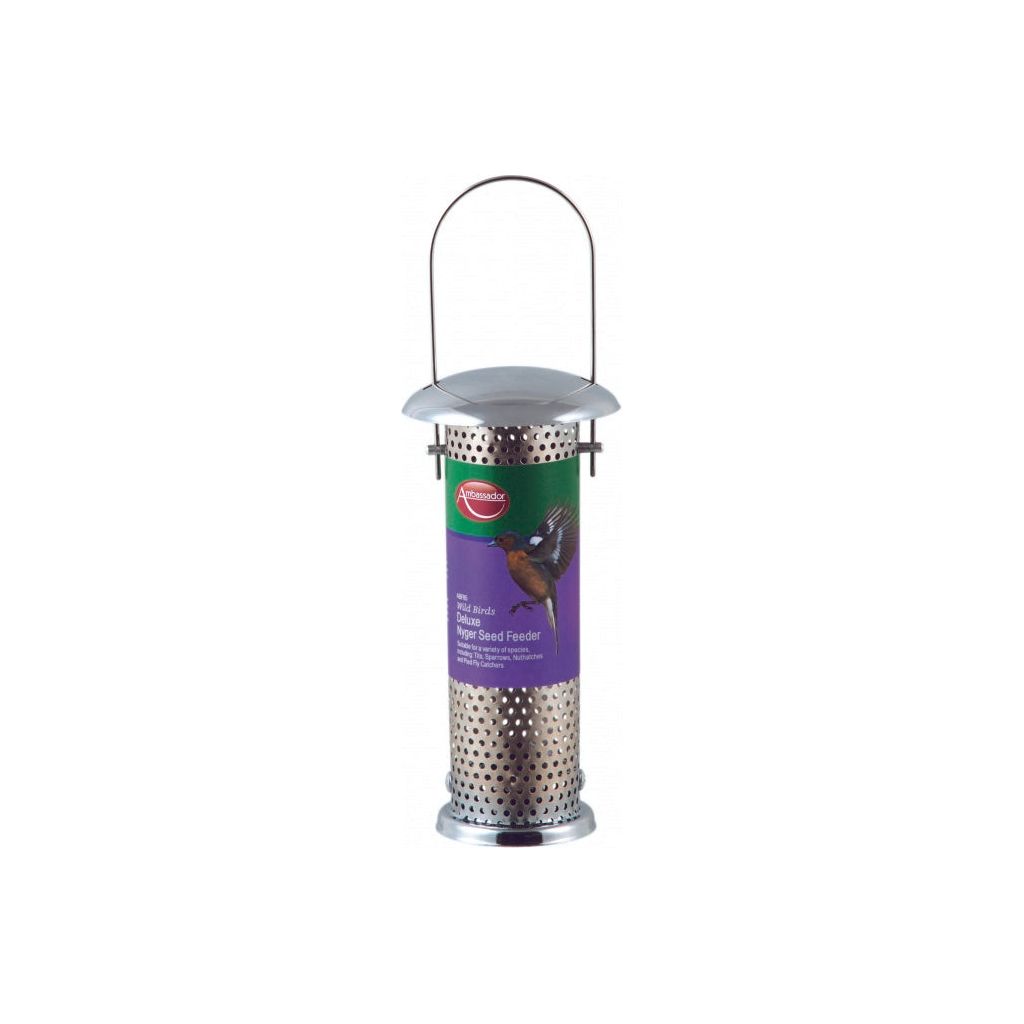 Ambassador Wild Birds Deluxe Nyger Seed Feeder