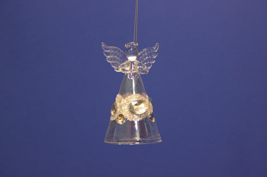 Jingles Jewelled Glass Angel