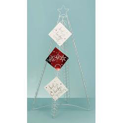 Premier Silver Floor Standing Card Holder