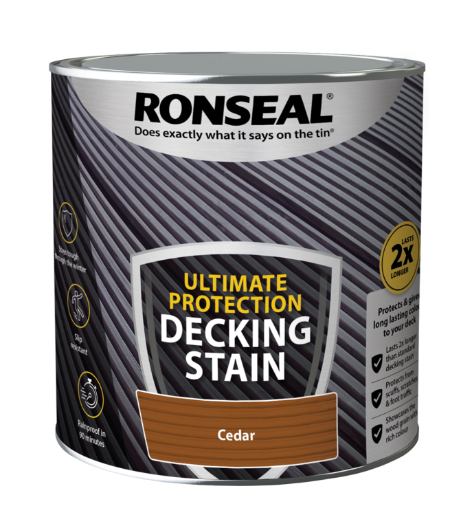 Ronseal Ultimate Protection Decking Stain 2.5L Cedar