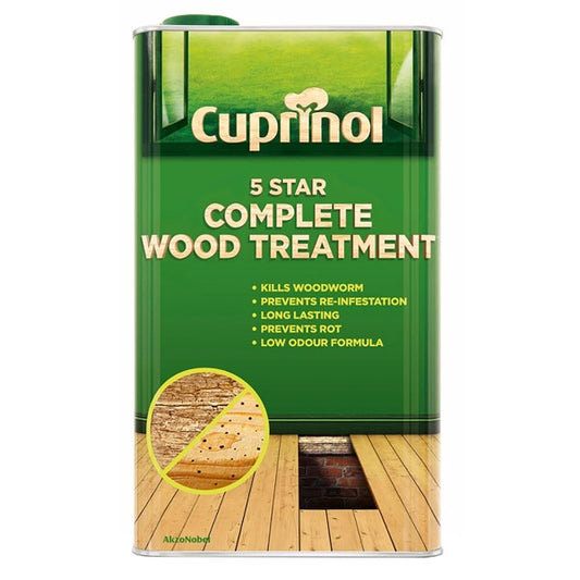 Cuprinol 5 Star Tratamiento Completo Para Madera