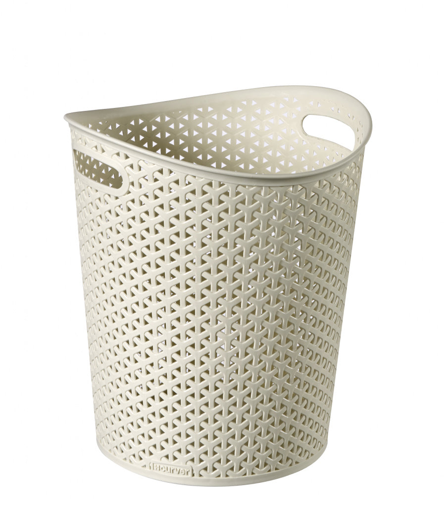 Curver My Style Paper Bin Vintage White