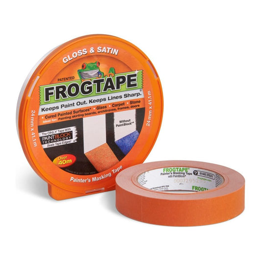 Cinta adhesiva para pintor Frog Tape 24 mm x 41,1 m