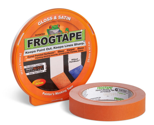 Cinta adhesiva para pintor Frog Tape 24 mm x 41,1 m