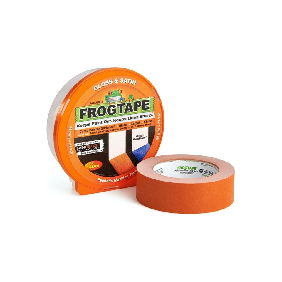 Cinta adhesiva para pintor Frog Tape 36 mm x 41,1 m