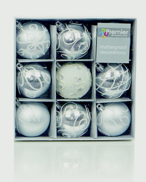 Premier 60mm  Decorated Balls Pack 9