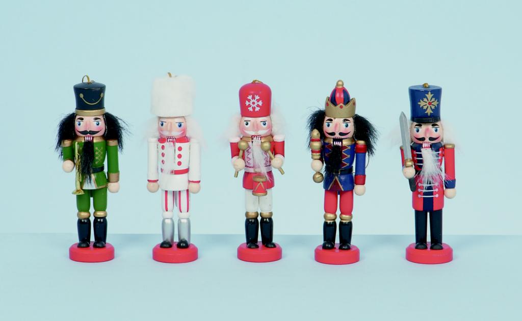 Premier Wooden Nutcrackers Hanging Decoration