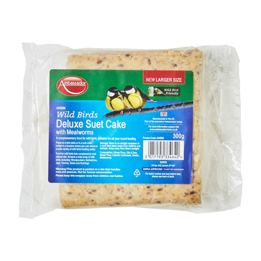 Ambassador Deluxe Suet Cake with Mealworms