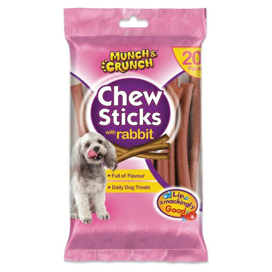 Munch & Crunch Chew Sticks High In Beef