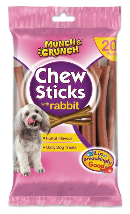 Munch & Crunch Chew Sticks High In Beef