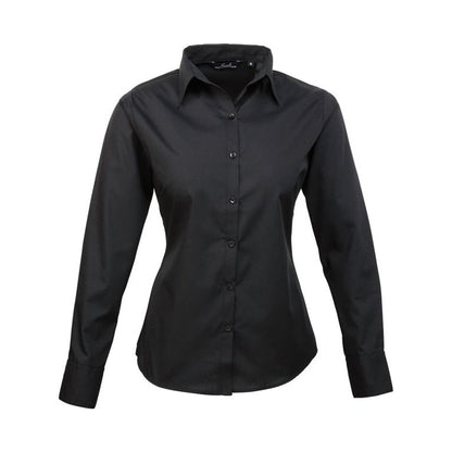 Blusa de manga larga negra Prestige