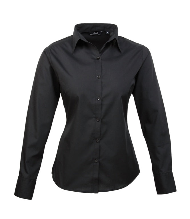 Prestige Black Long Sleeved Blouse