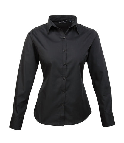 Blusa de manga larga negra Prestige