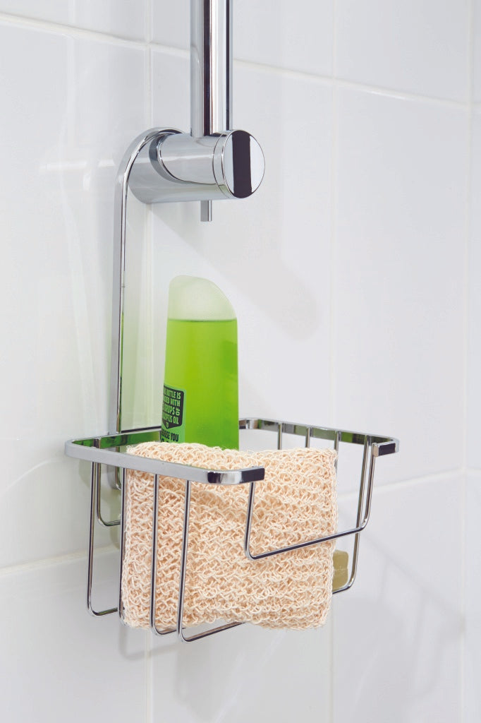 Croydex Shower Riser Rail Caddy