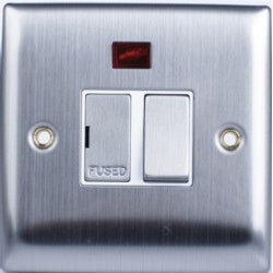 Lyvia Convex Stainless Steel 12A Switch
