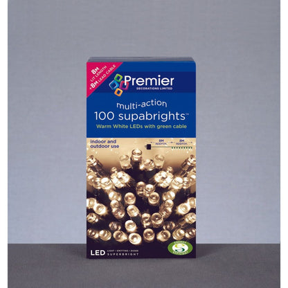 Premier 100 LED Multi Action Supabrights With Timer