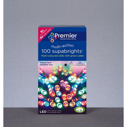 Premier 100 LED Multi Action Supabrights With Timer