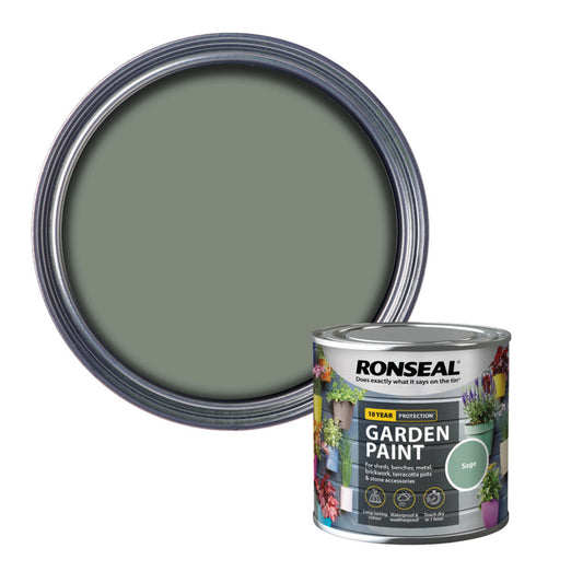 Ronseal Pintura De Jardín 250ml Salvia