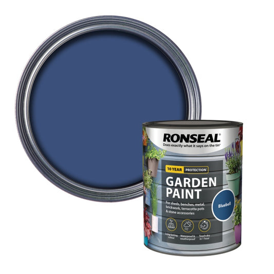 Ronseal Garden Paint 750ml Bluebell