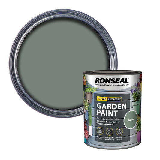 Ronseal Garden Paint 750ml Willow