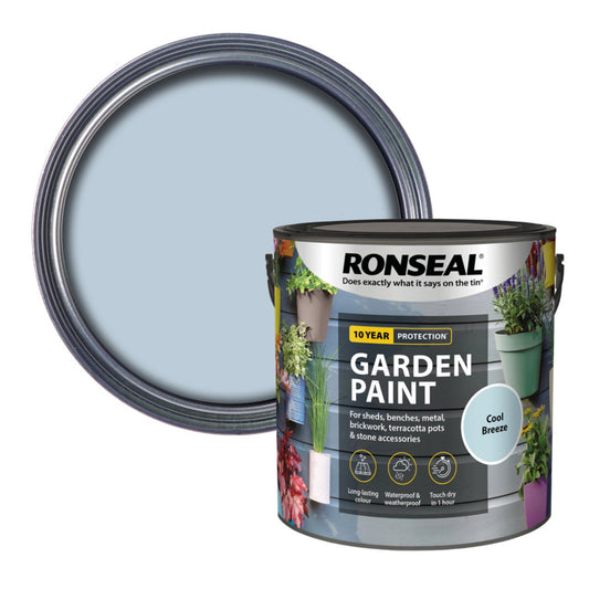 Peinture de jardin Ronseal 2,5 L Brise fraîche