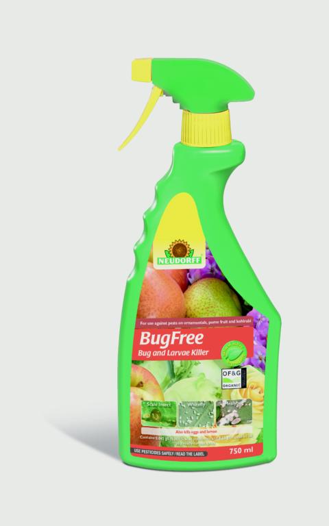 Neudorff Bugfree Insecticida y larvas