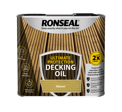 Ronseal Ultimate Protection Decking Oil 2.5L