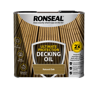 Ronseal Ultimate Protection Decking Oil 2.5L