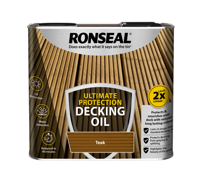 Ronseal Ultimate Protection Decking Oil 2.5L