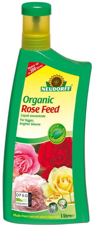 Alimento orgánico para rosas Neudorff