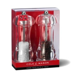 Cole & Mason Capstan Salt & Pepper Set