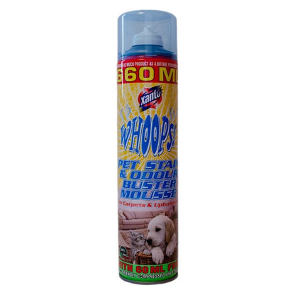 Xanto Vamoosh Pet Stain & Odour Buster Mousse 600ml