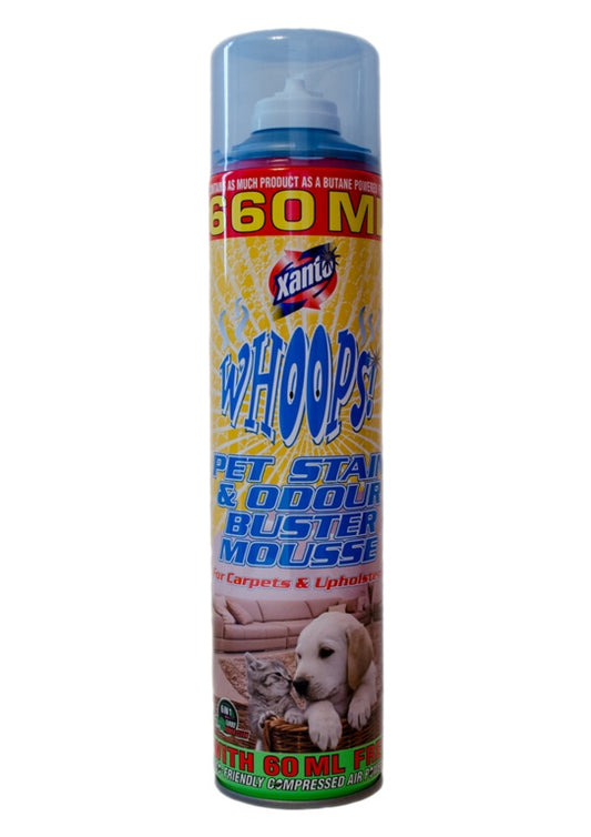 Xanto Vamoosh Pet Stain & Odour Buster Mousse