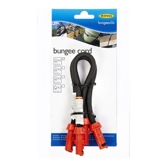 Ring Bungee Clic Cords Twin Pack