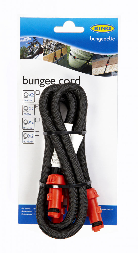 Ring Bungee Clic Cords Twin Pack