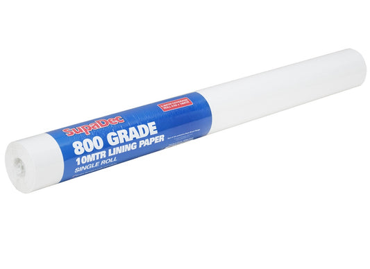 SupaDec Lining Paper 800 Grade