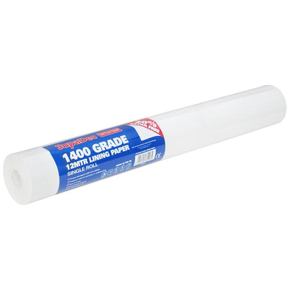 SupaDec Lining Paper 1400 Grade 10m Plus 20% Free – 6.72m² Coverage