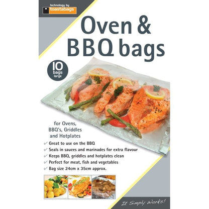 Toastabags Oven & BBQ Bags Large - 10 Pack