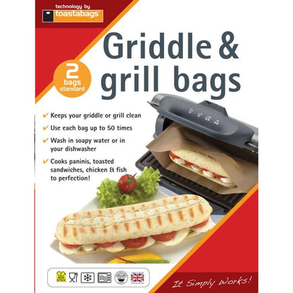 Toastabags Griddle & Grill Bags - Pack of 2