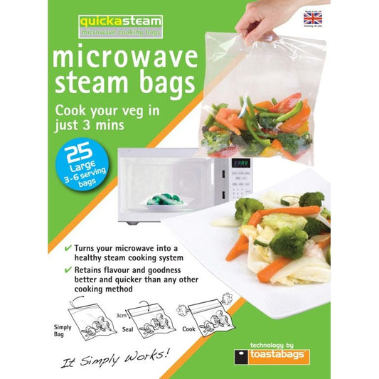 Planit quickasteam Microwave Steam Bags