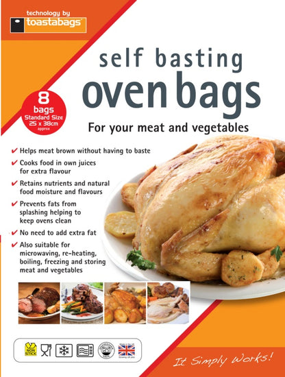 Toastabags Oven Roasting Bags Standard (25X38cm)